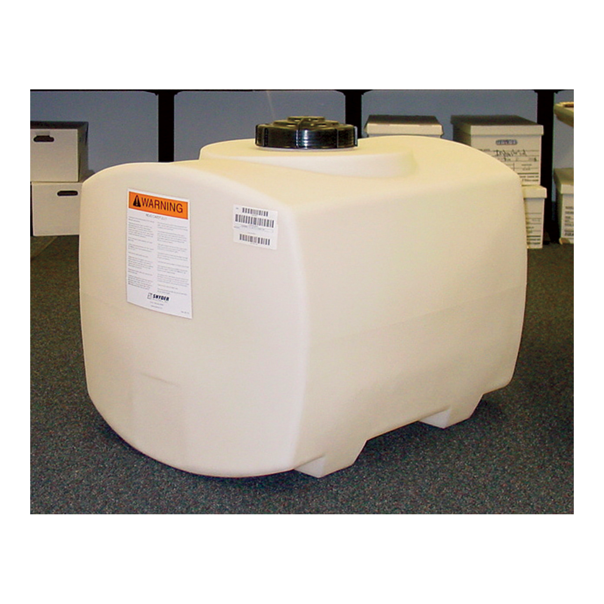 Snyder Industries Square-Ended Poly Sprayer Tank, 100 Gallon Capacity